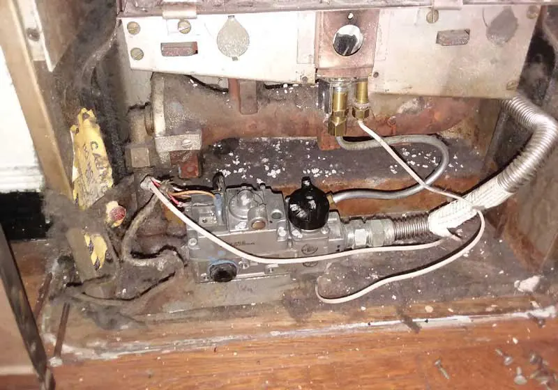 Wall furnace upgrade in Lafayette, CA