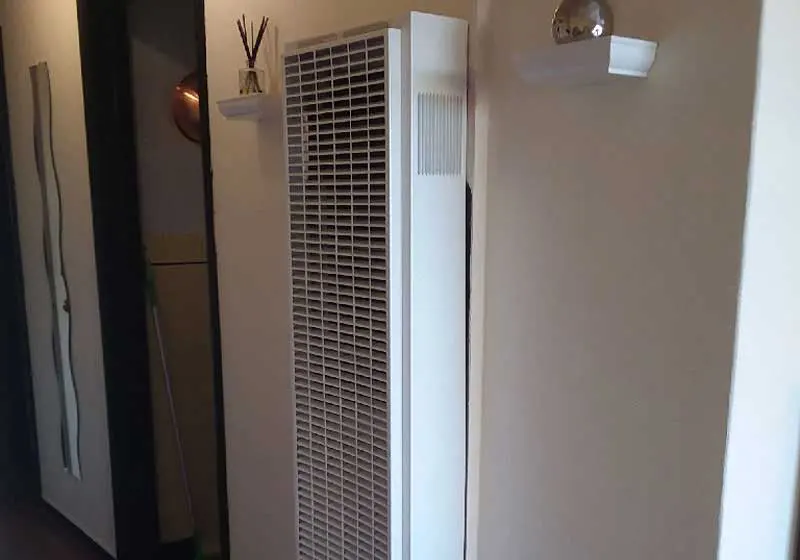 Williams gravity-vent wall furnace installation in Lafayette, CA