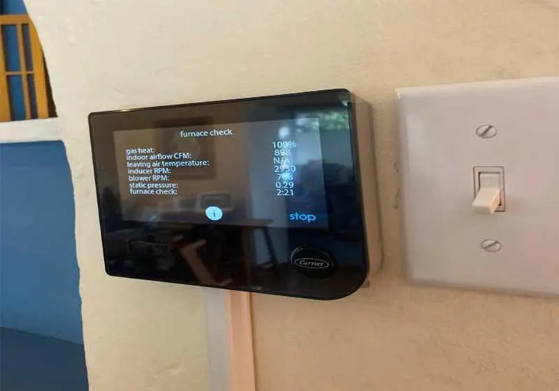 IQAir MERV 16 residential air purifier installation