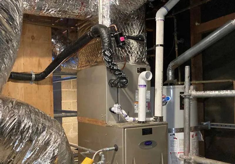 Carrier Infinity 2-zone modulating HVAC system installed in Oakland, CA