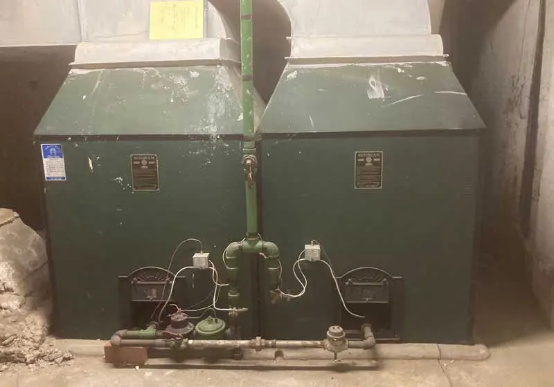 Commercial furnace heating system replacement in Berkeley